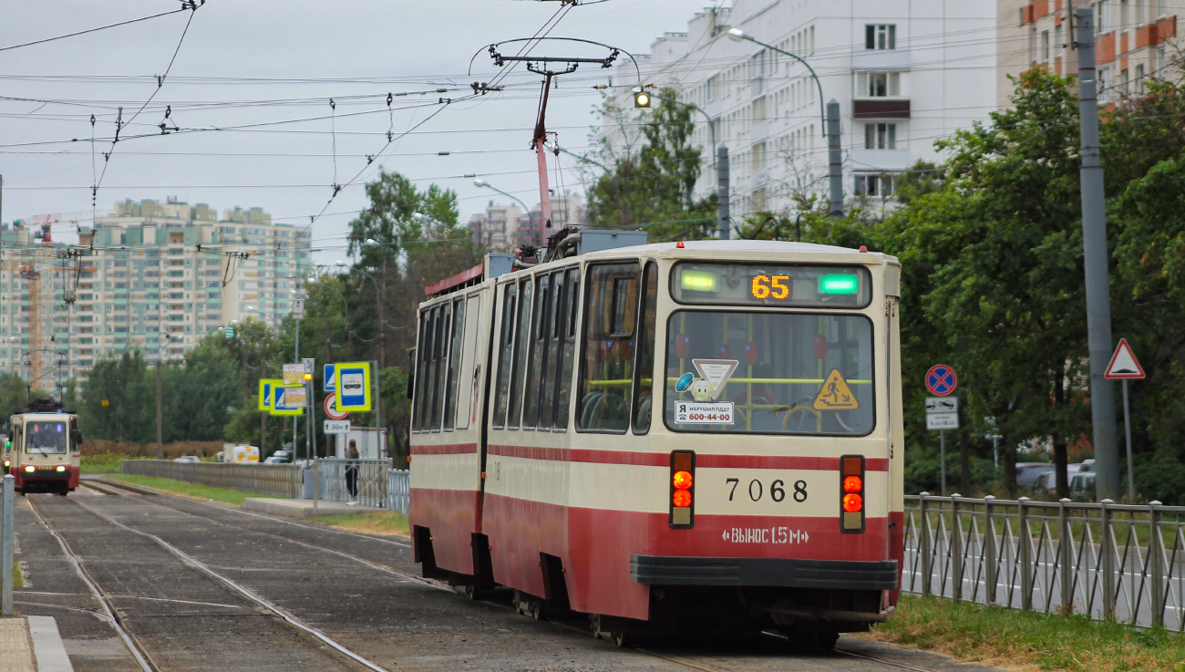 Санкт-Петербург, ЛВС-86К № 7068