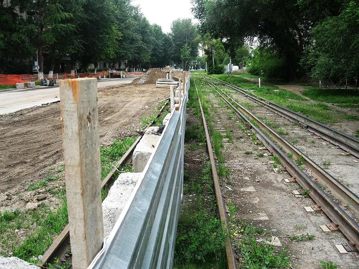 Новосибирск — Разные фотографии; Новосибирск — Ремонты; Новосибирск — Трамвайные линии и конечные