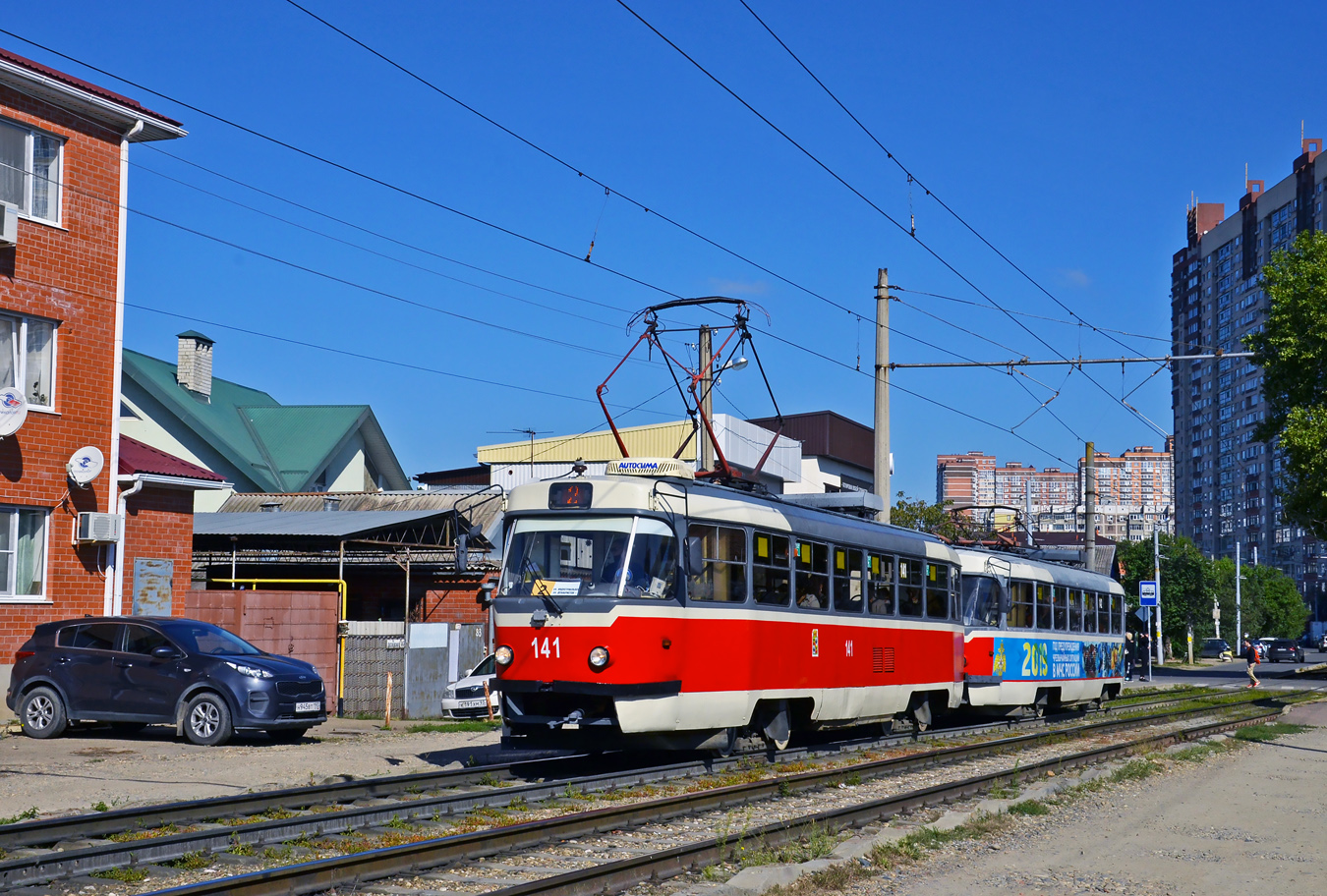 Краснодар, Tatra T3SU КВР МРПС № 141