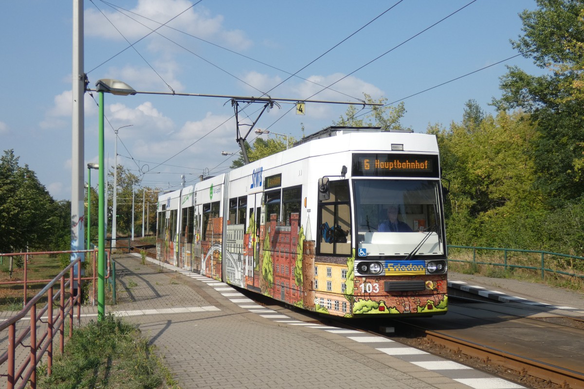 Бранденбург-на-Хафеле, Duewag MGT6D № 103