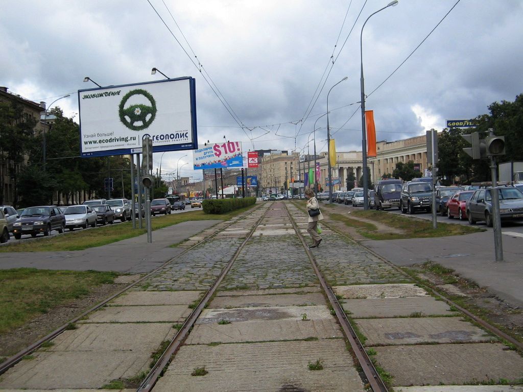 Moscow — Closed tram lines