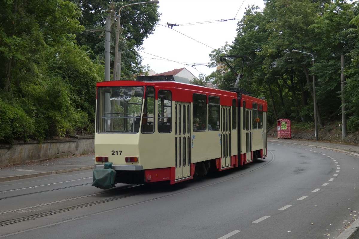 Франкфурт-на-Одере, Tatra KT4DM № 217