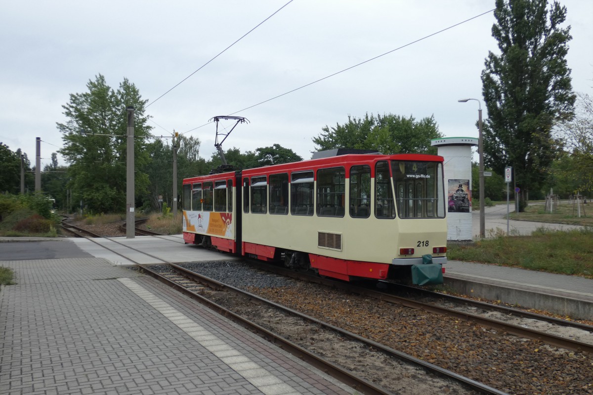 Франкфурт-на-Одере, Tatra KT4DM № 218 Франкфурт-на-Одере, Tatra KT4DM № 218