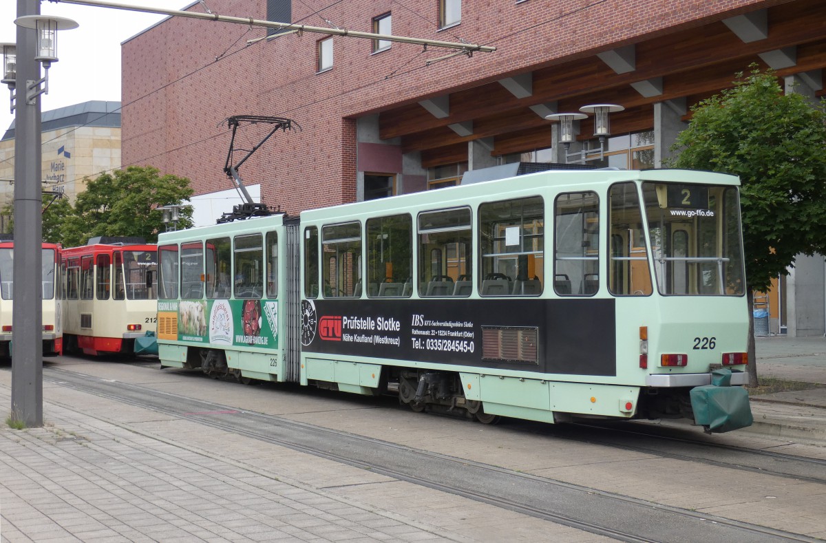 Frankfurt an der Oder, Tatra KT4DM № 226