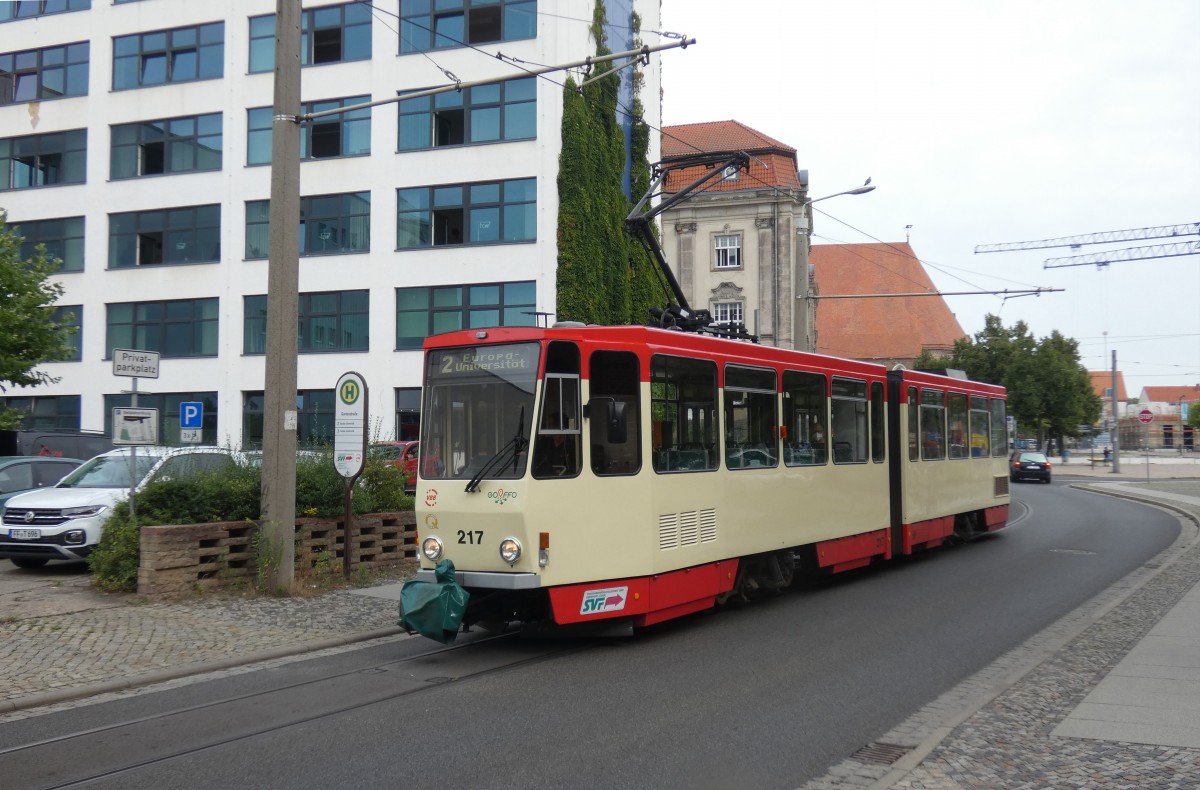 Франкфурт-на-Одере, Tatra KT4DM № 217