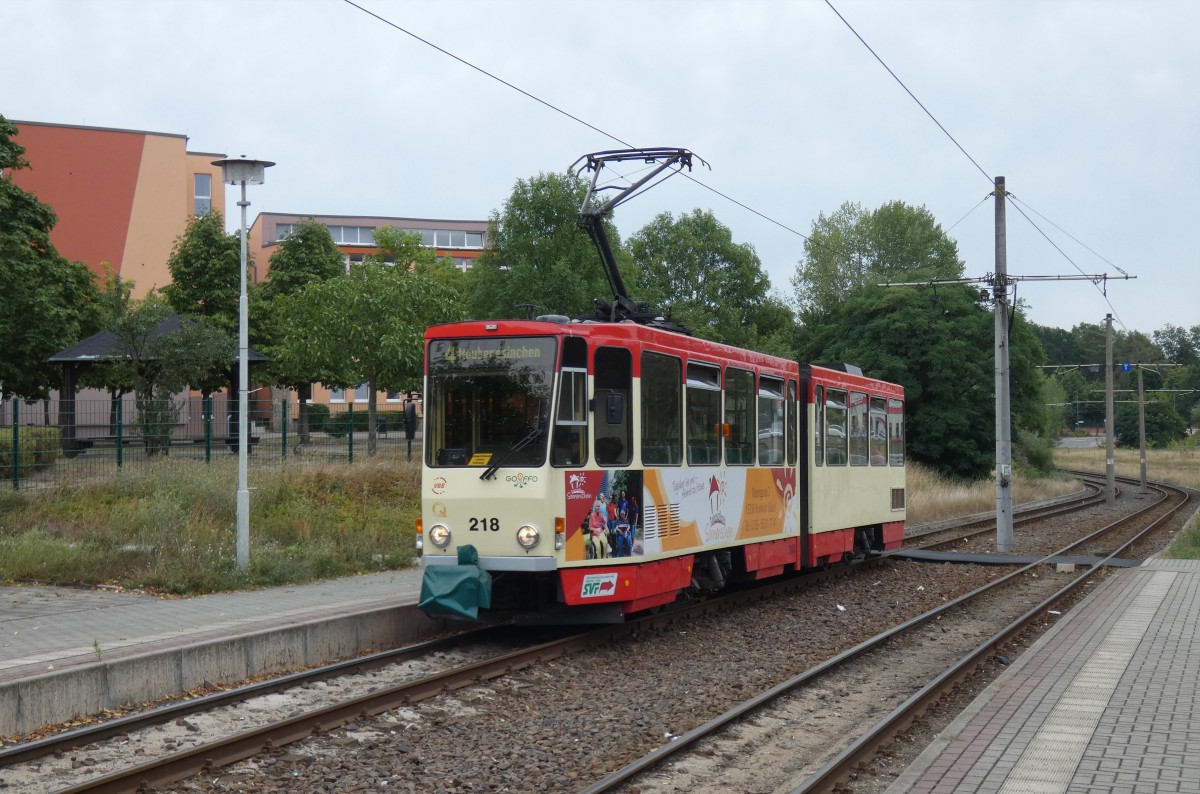 Frankfurt an der Oder, Tatra KT4DM — 218