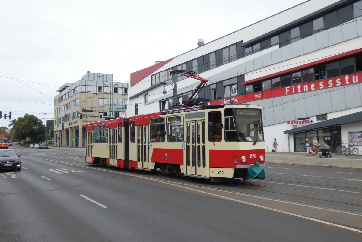 Франкфурт-на-Одере, Tatra KT4DM № 212
