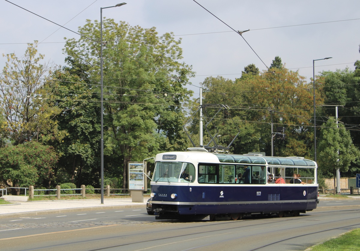 Прага, Tatra T3R.P № 5573