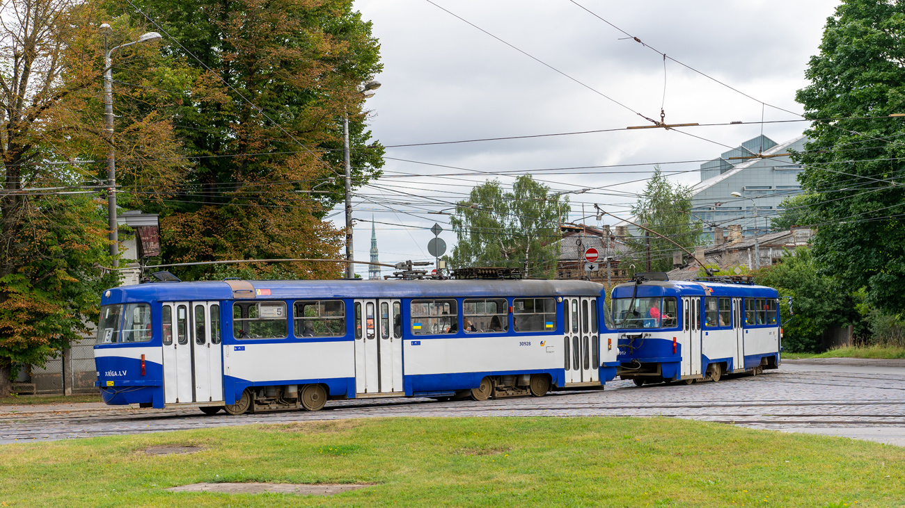 Рига, Tatra T3A № 30928