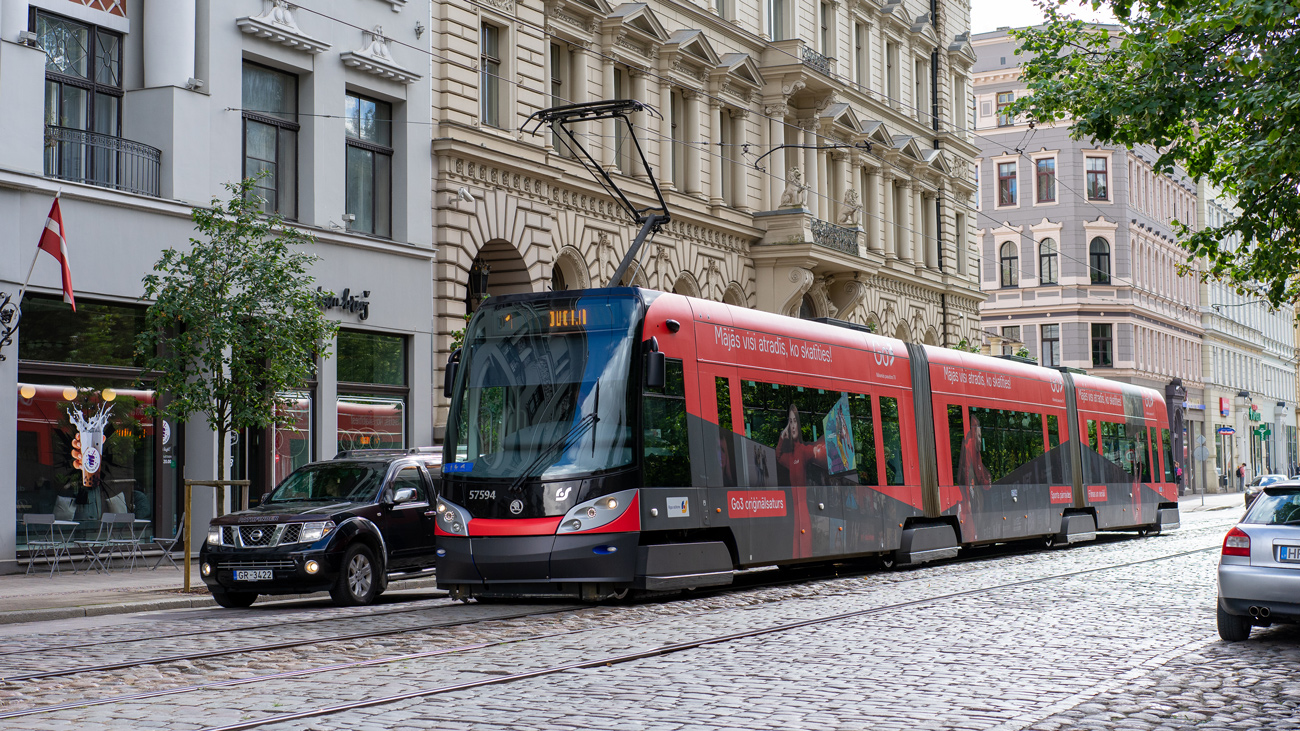 Рига, Škoda 15T2 ForCity Alfa Riga № 57594