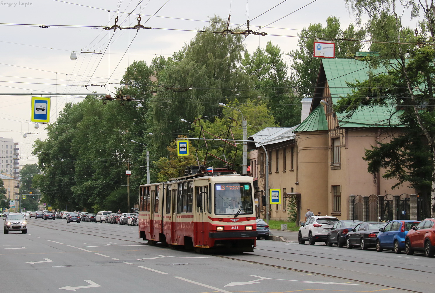 Санкт-Петербург, ЛВС-86К № 3435