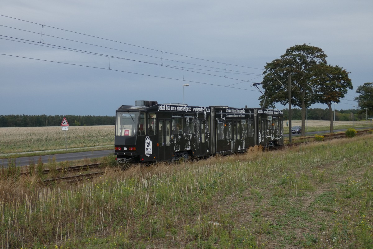 Шёнайхе – Рюдерсдорф, Tatra KTNF6 № 29