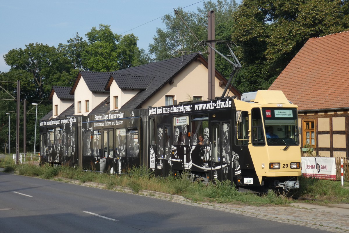 Шёнайхе – Рюдерсдорф, Tatra KTNF6 № 29