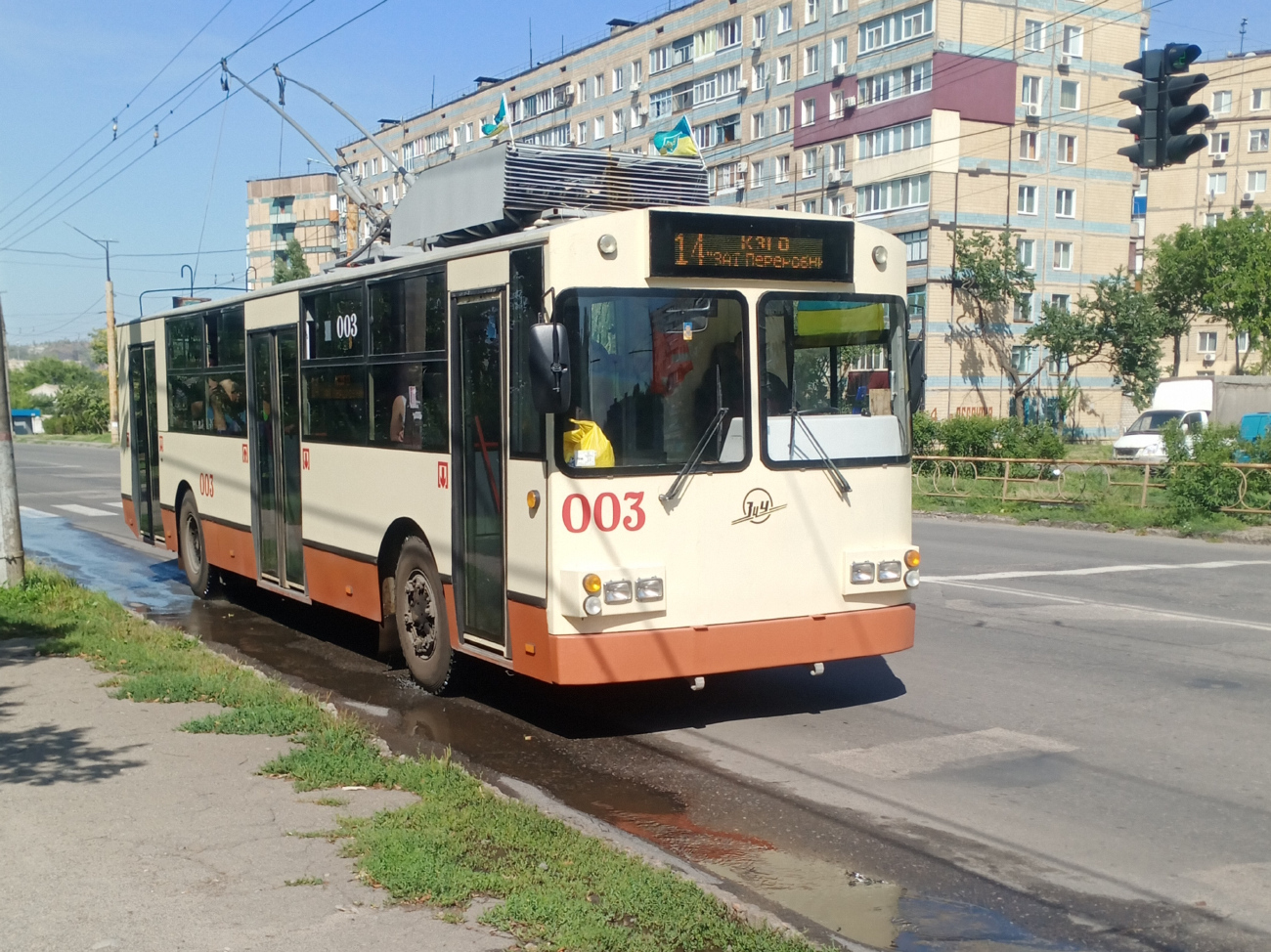 Кривой Рог, ЗиУ-683* (укороченный) № 003