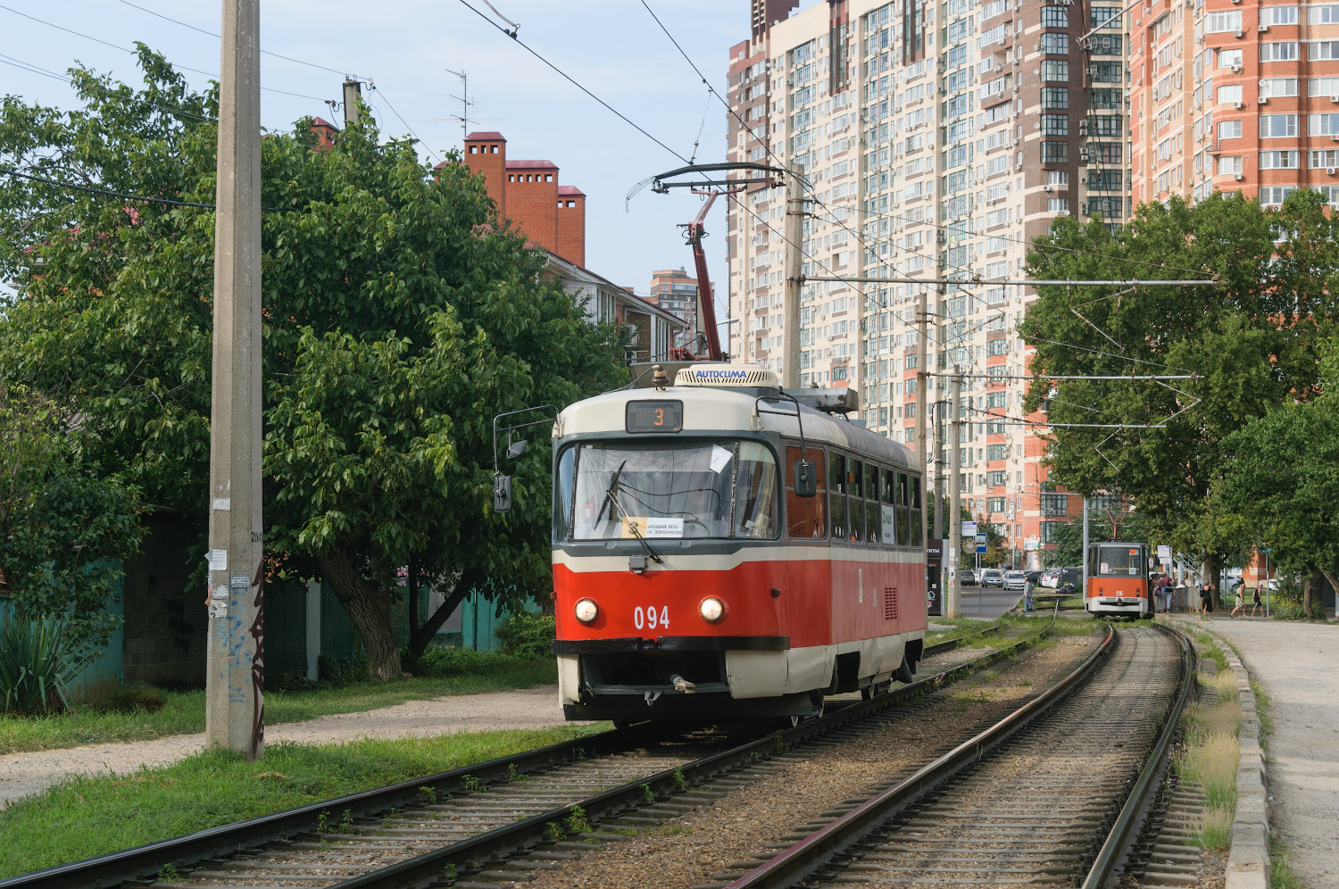 Краснодар, Tatra T3SU КВР МРПС № 094