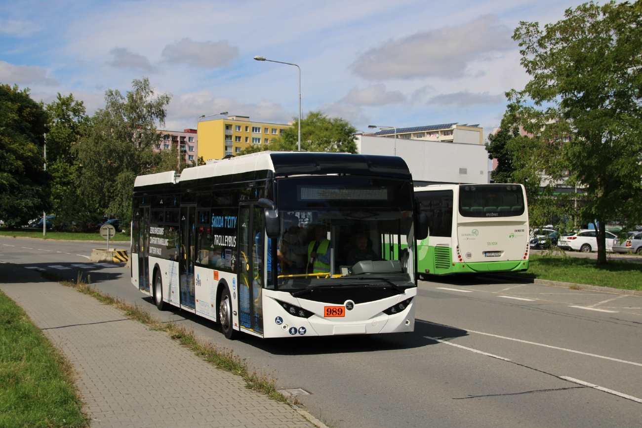 Острава, Škoda 36Tr TEMSA № 989; Острава — День остравских транспортников 2022