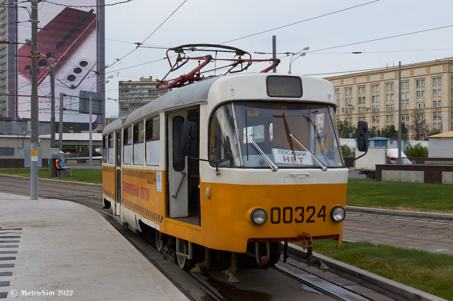 Москва, Tatra T3SU № 00324 Москва, Tatra T3SU № 00324