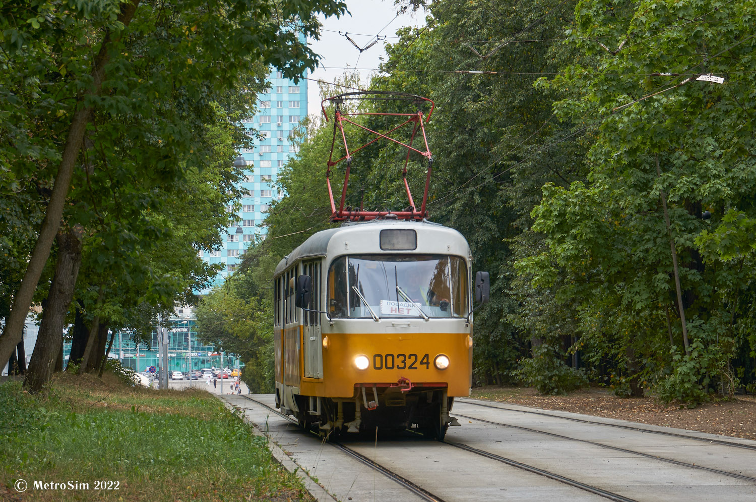 Москва, Tatra T3SU № 00324 Москва, Tatra T3SU № 00324