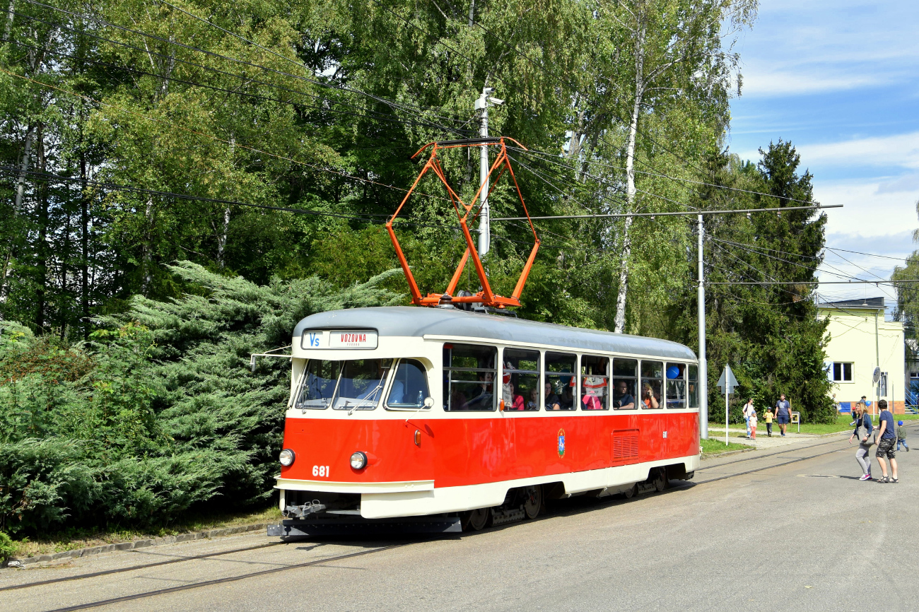 Острава, Tatra T2 № 681; Острава — День остравских транспортников 2022