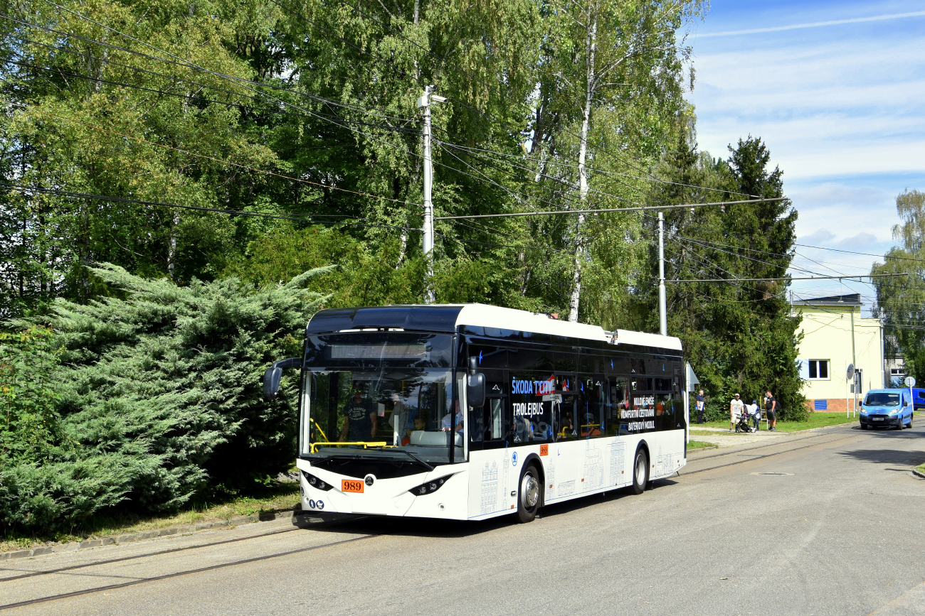 Острава, Škoda 36Tr TEMSA № 989; Острава — День остравских транспортников 2022 Острава, Škoda 36Tr TEMSA № 989; Острава — День остравских транспортников 2022