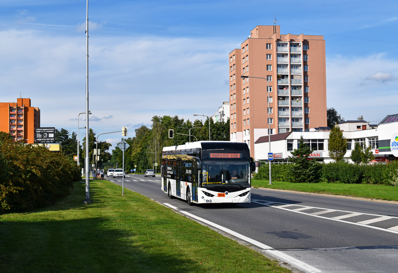 Острава, Škoda 36Tr TEMSA № 989; Острава — День остравских транспортников 2022