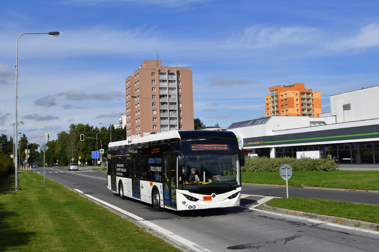 Острава, Škoda 36Tr TEMSA № 989; Острава — День остравских транспортников 2022