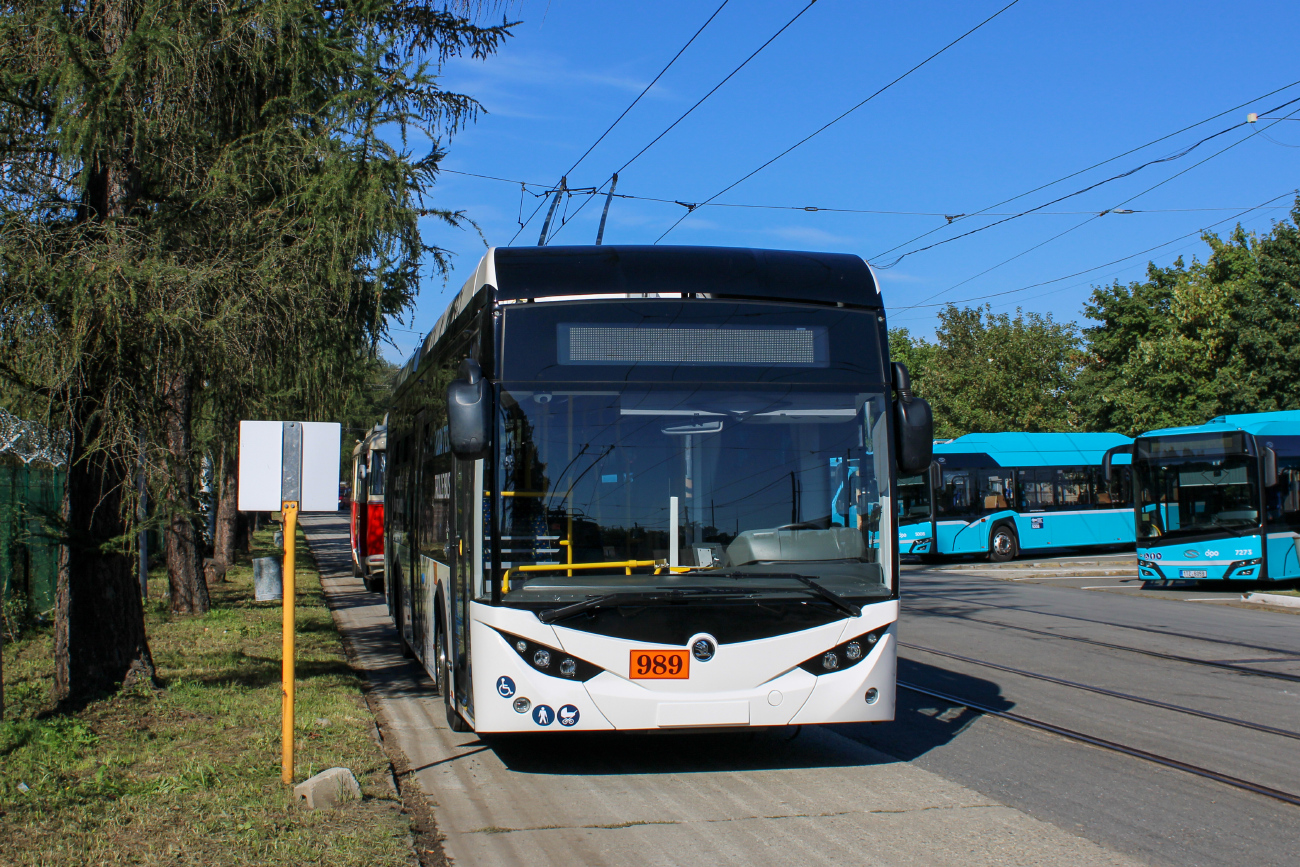 Острава, Škoda 36Tr TEMSA № 989; Острава — День остравских транспортников 2022 Острава, Škoda 36Tr TEMSA № 989; Острава — День остравских транспортников 2022