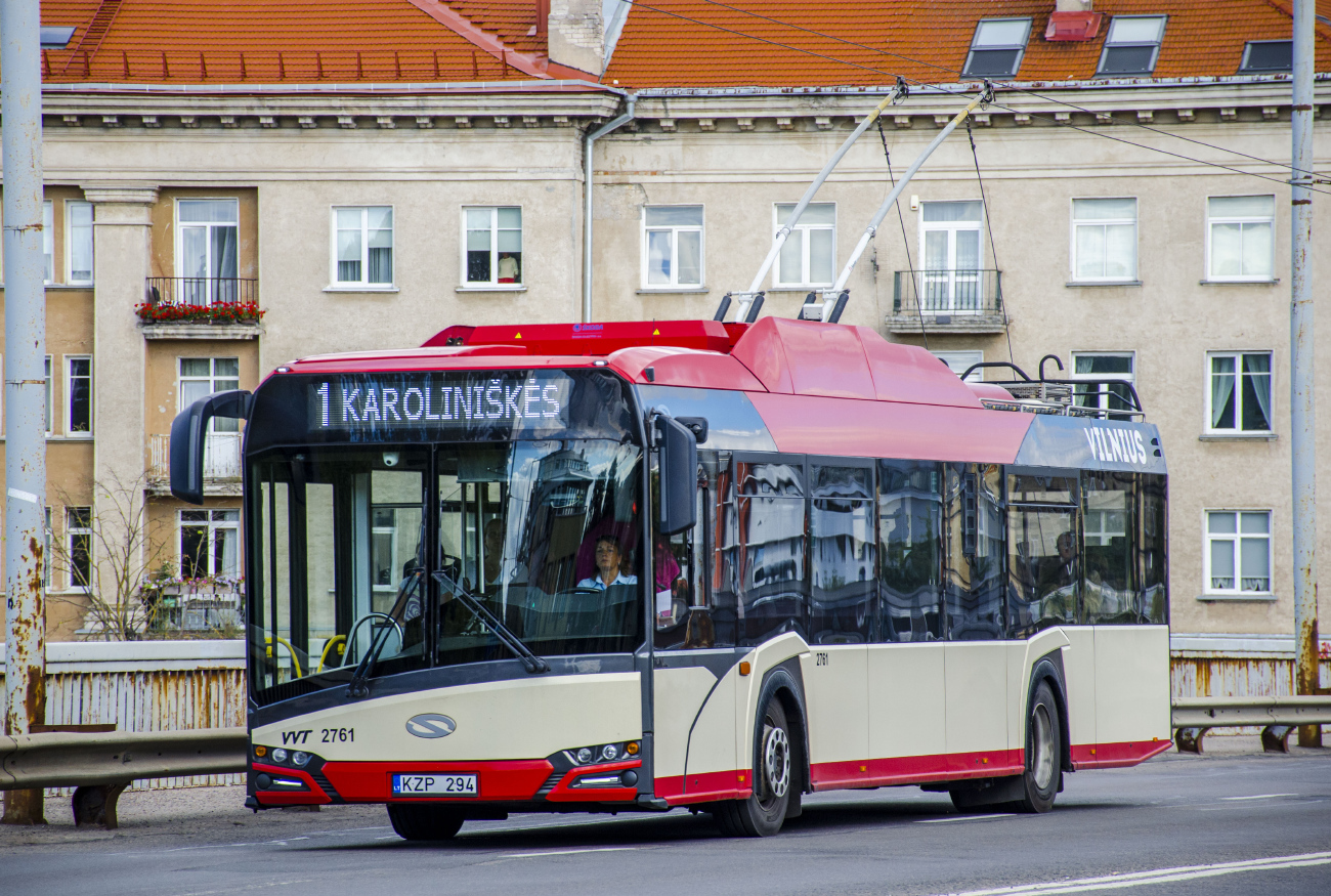 Вильнюс, Solaris Trollino IV 12 Škoda № 2761