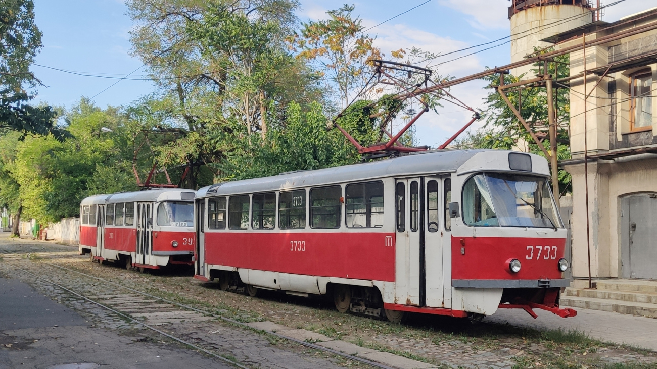 დონეცკი, Tatra T3SU (2-door) № 3733