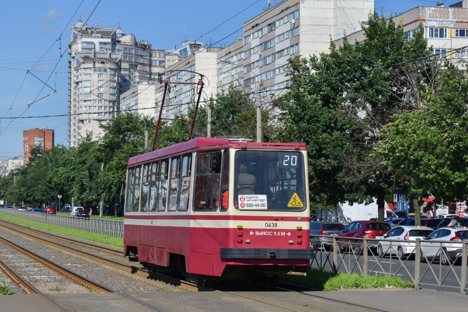 Санкт-Петербург, 71-134К (ЛМ-99К) № 0438