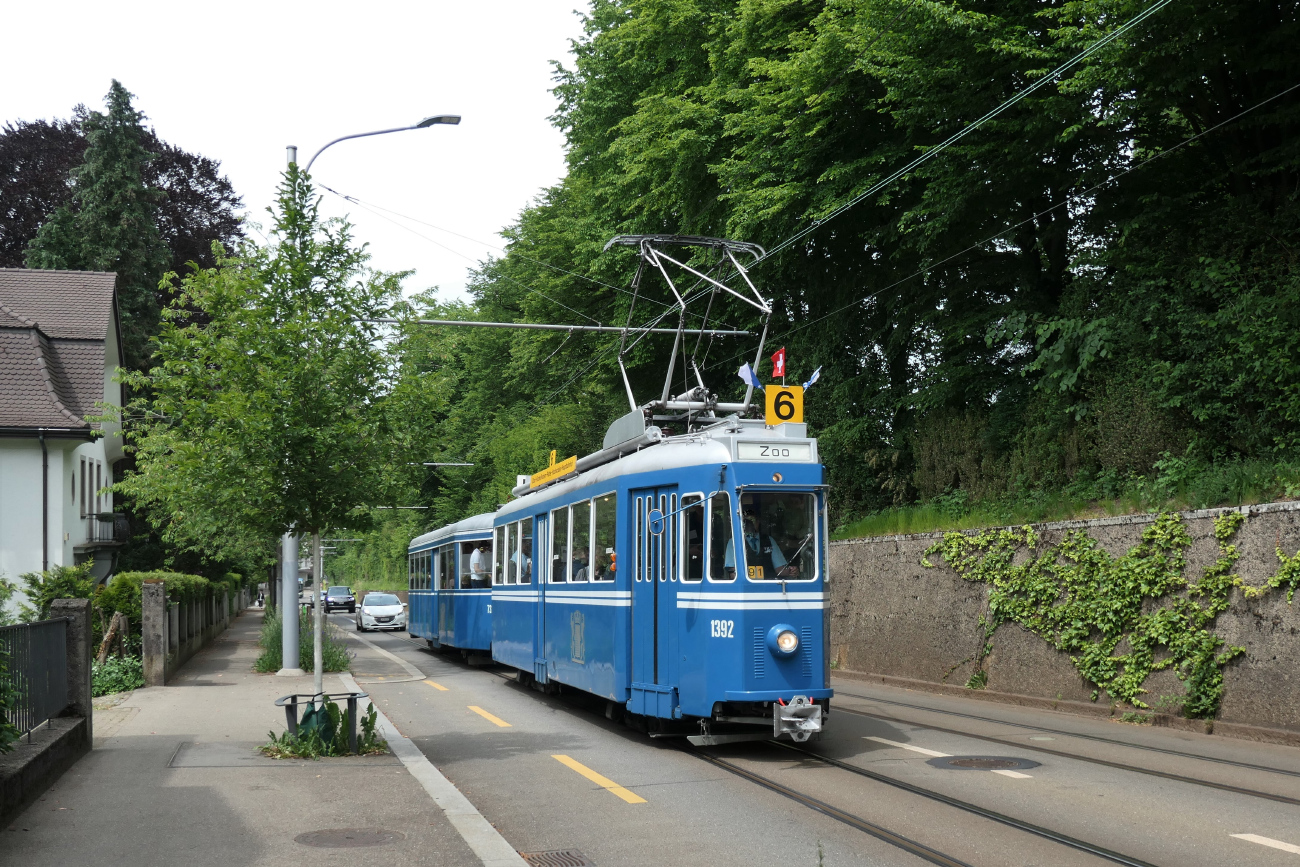 Цюрих, SWS/MFO Ce 4/4 "Kurbeli" № 1392