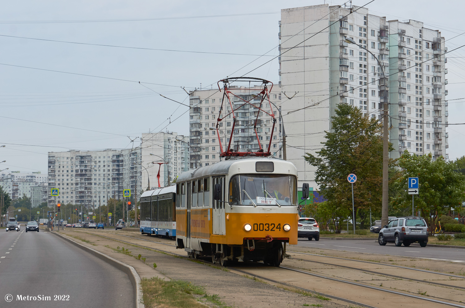 Москва, Tatra T3SU № 00324 Москва, Tatra T3SU № 00324