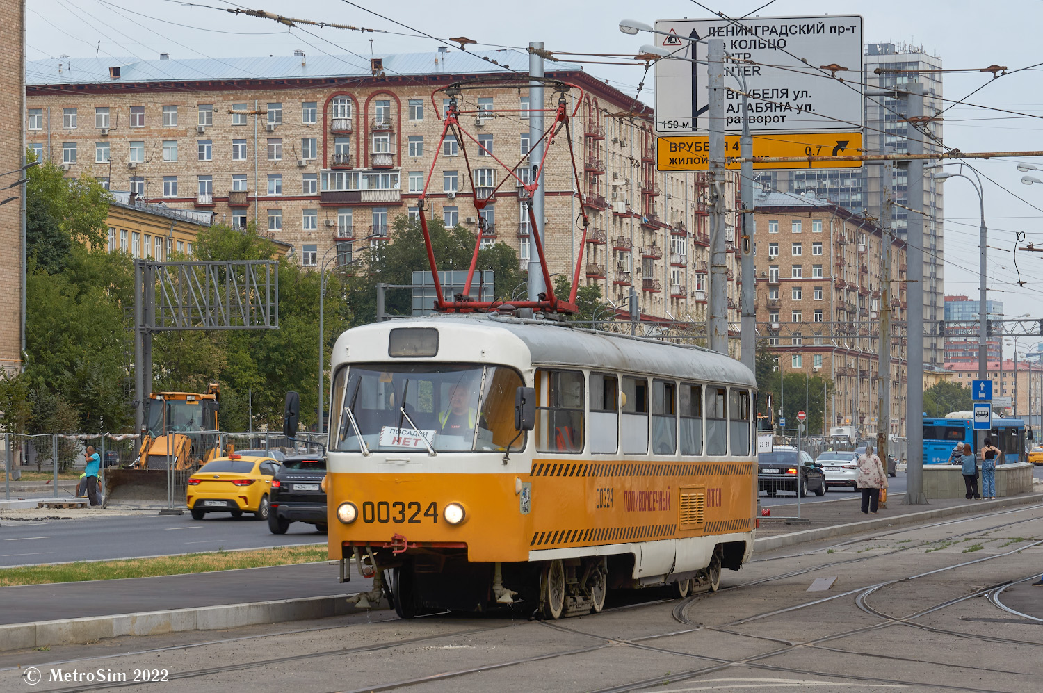 Moszkva, Tatra T3SU — 00324