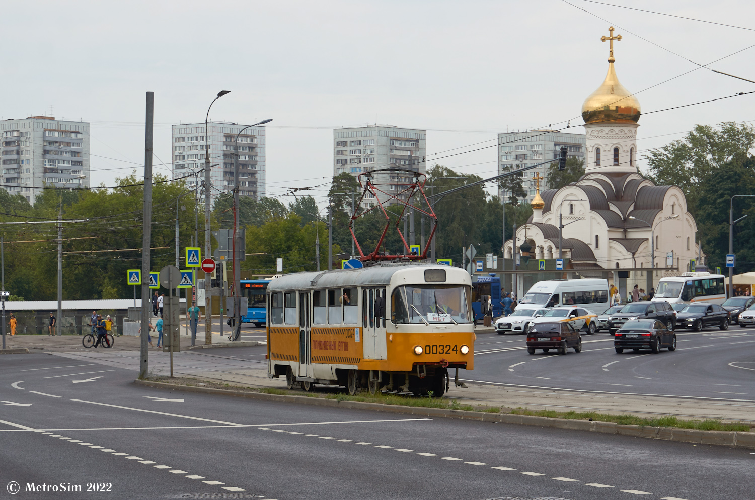 Moszkva, Tatra T3SU — 00324