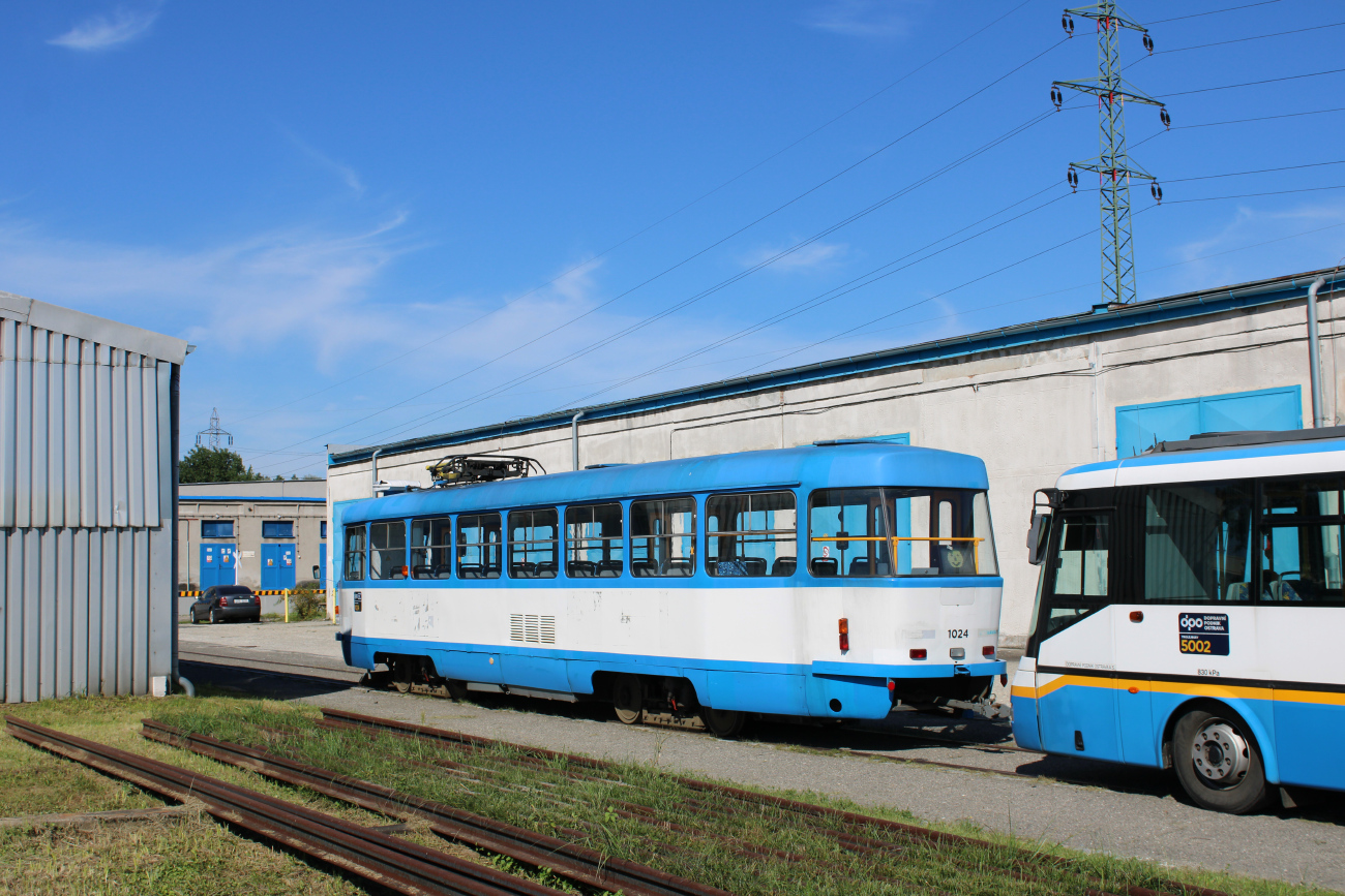 Острава, Tatra T3R.P № 1024; Острава — День остравских транспортников 2022 Острава, Tatra T3R.P № 1024; Острава — День остравских транспортников 2022