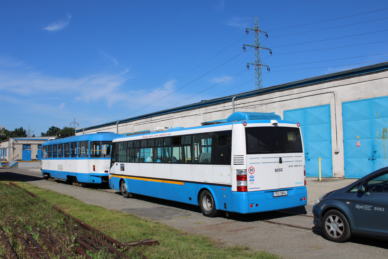Острава, SOR EBN 10.5 № 5002; Острава — День остравских транспортников 2022 Острава, SOR EBN 10.5 № 5002; Острава — День остравских транспортников 2022