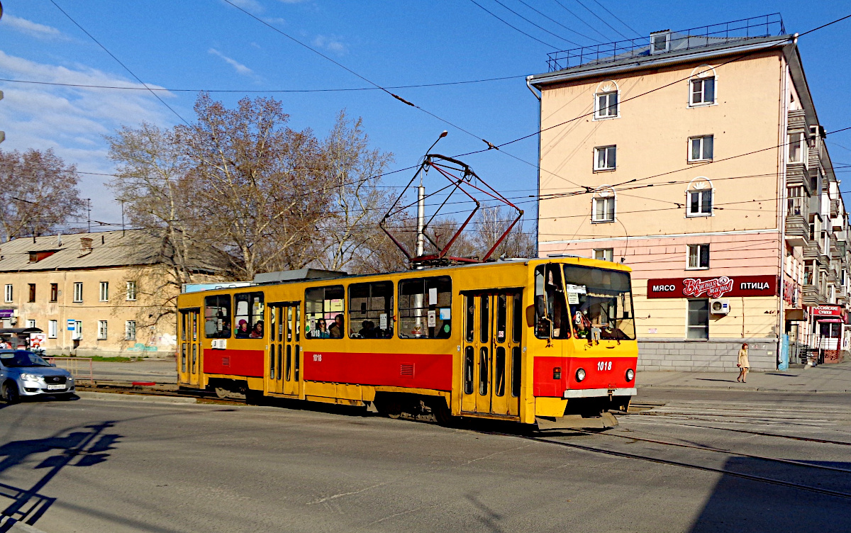 Барнаул, Tatra T6B5SU № 1018
