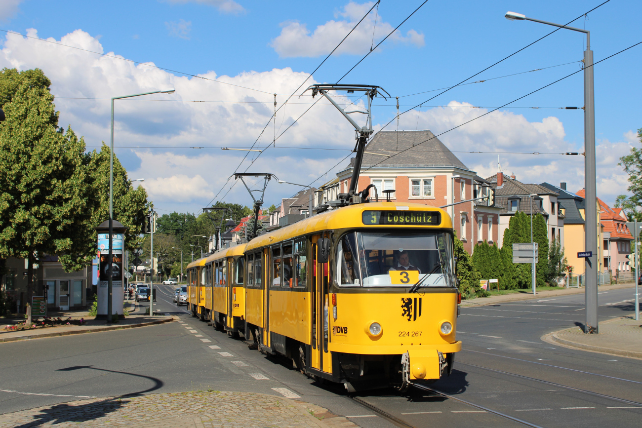 Dresden, Tatra T4D-MT № 224 267