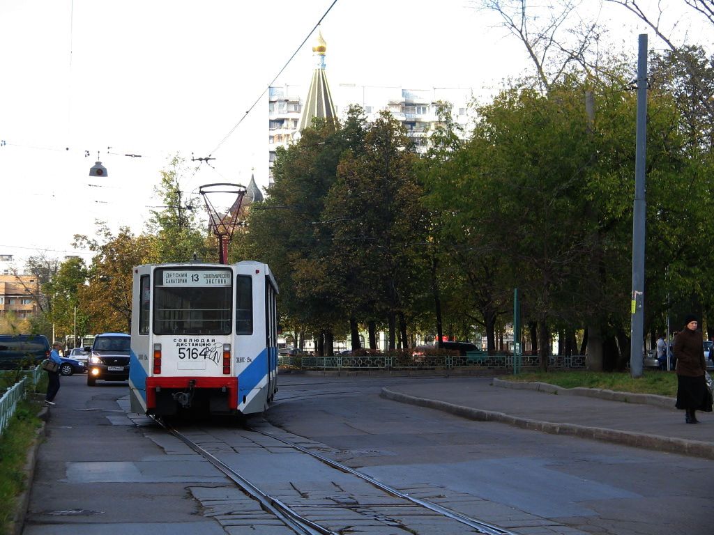 Москва, 71-608К № 5164; Москва — Трамвайные линии: ВАО