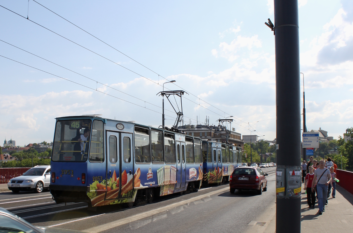 Варшава, Konstal 105N2k № 2053