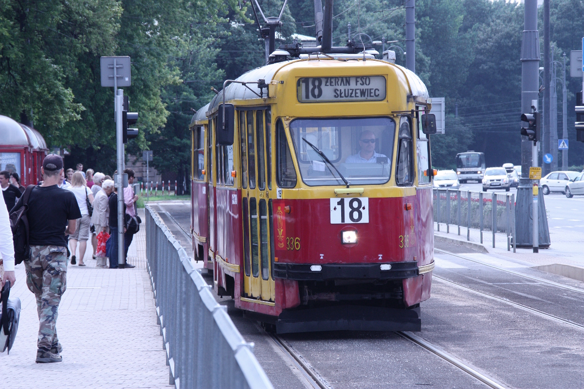 Варшава, Konstal 13N № 336