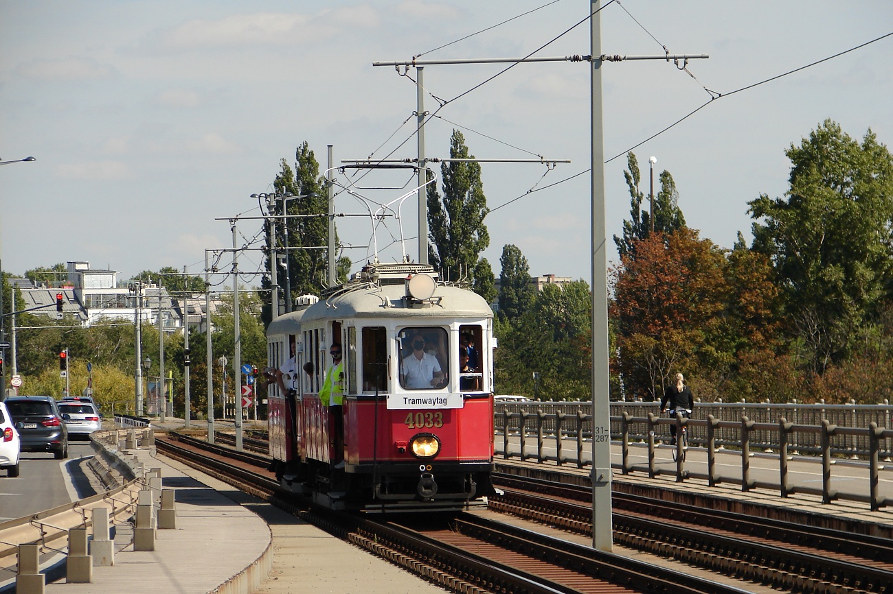 Вена, HW Type M(aw) № 4033; Вена — Tramwaytag 2022