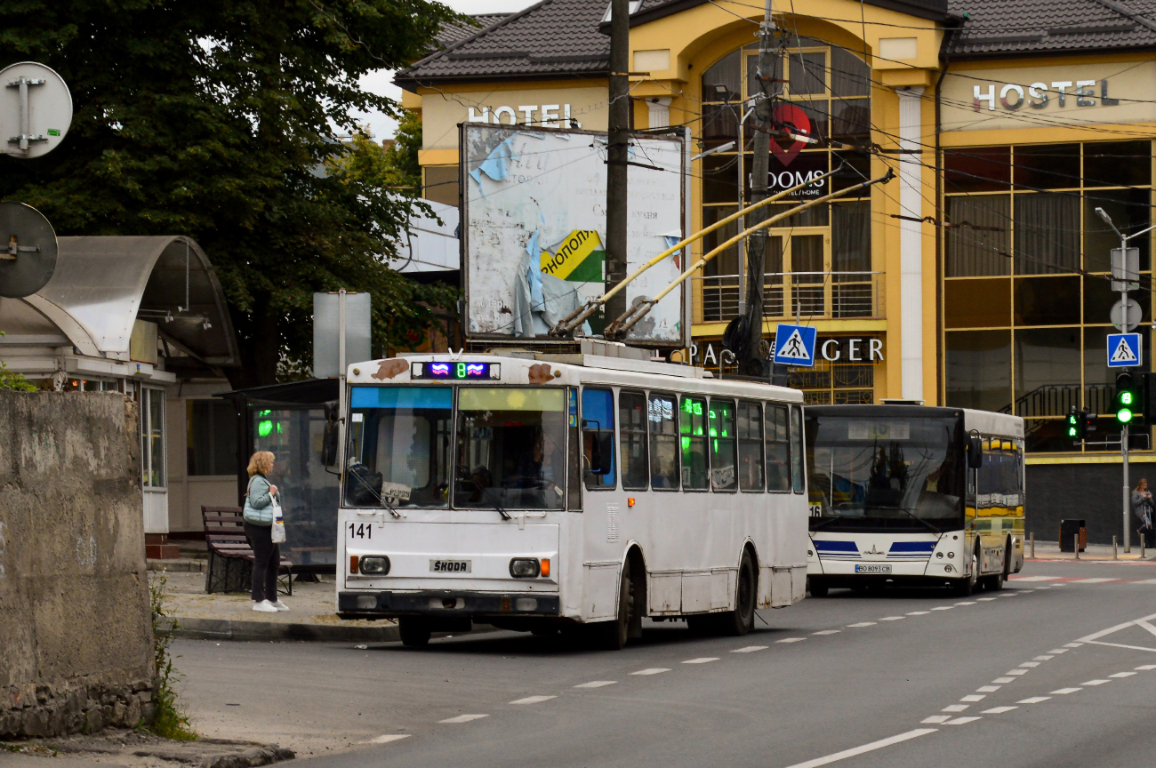 Тернополь, Škoda 14Tr10/6 № 141