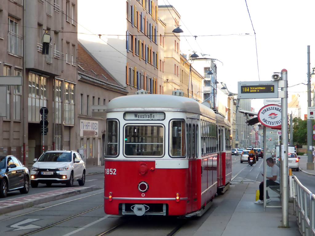 Вена, Gräf & Stift Type l3 № 1852; Вена — Tramwaytag 2022