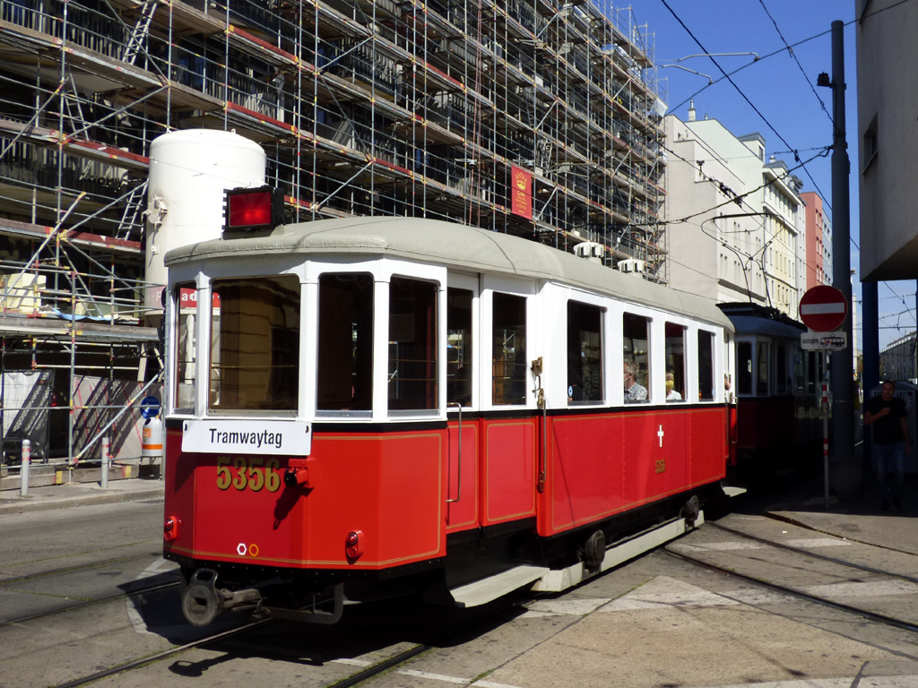 Вена, HW Type  m3(aw) № 5356; Вена — Tramwaytag 2022
