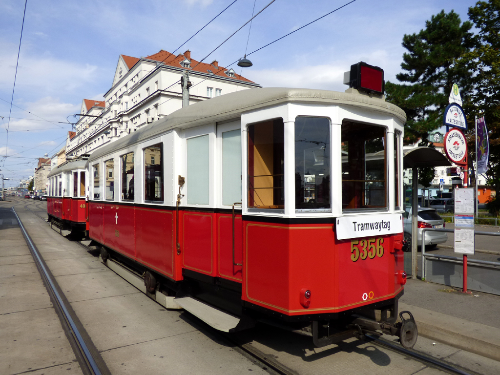 Вена, HW Type  m3(aw) № 5356; Вена — Tramwaytag 2022