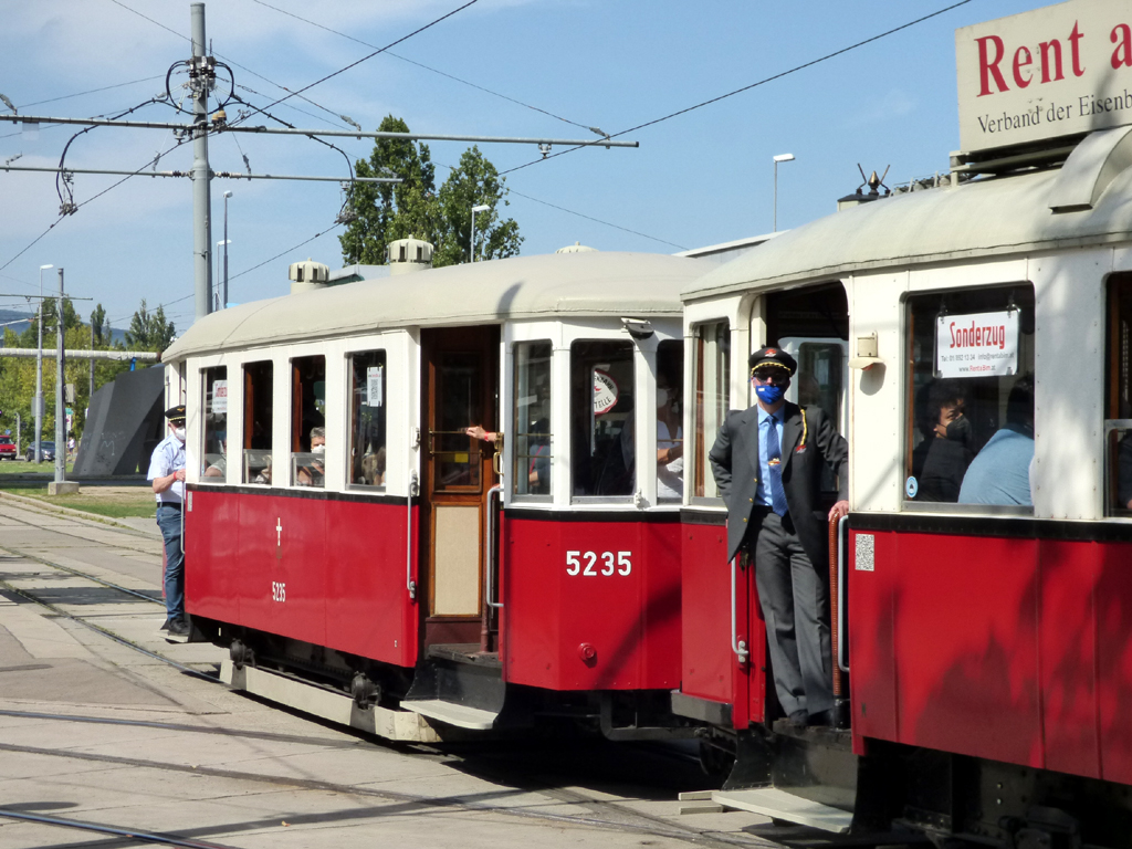 Вена, Simmering Type  m3 № 5235; Вена — Tramwaytag 2022 Вена, Simmering Type  m3 № 5235; Вена — Tramwaytag 2022