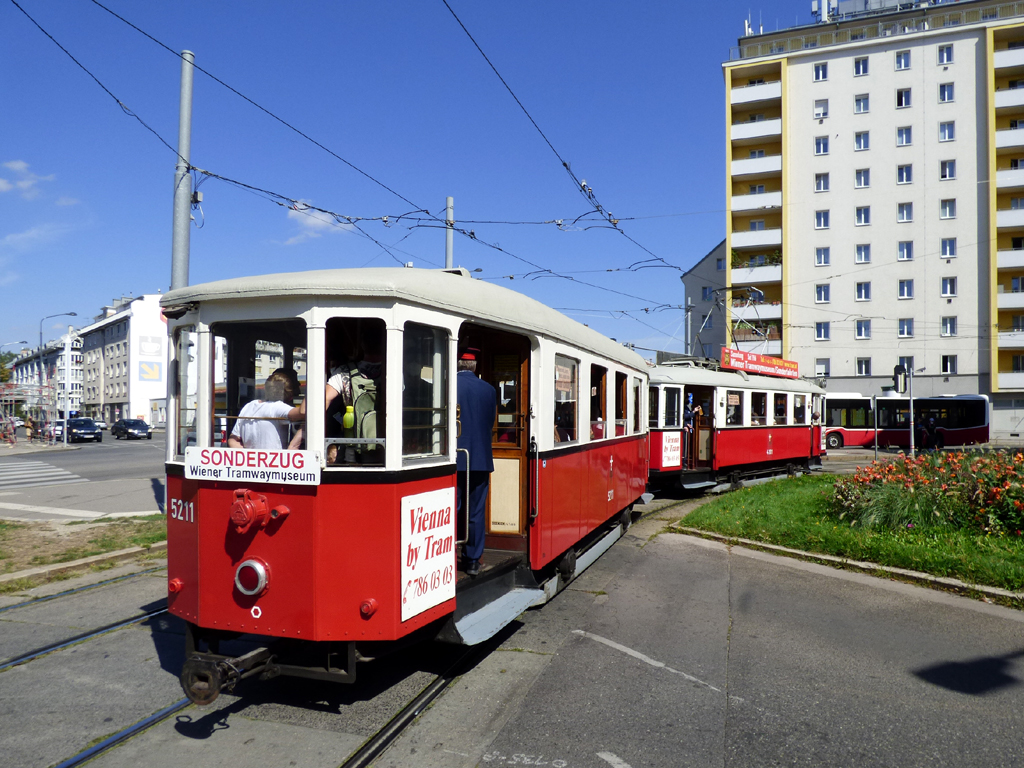 Вена, Simmering Type  m2 № 5211; Вена — Tramwaytag 2022