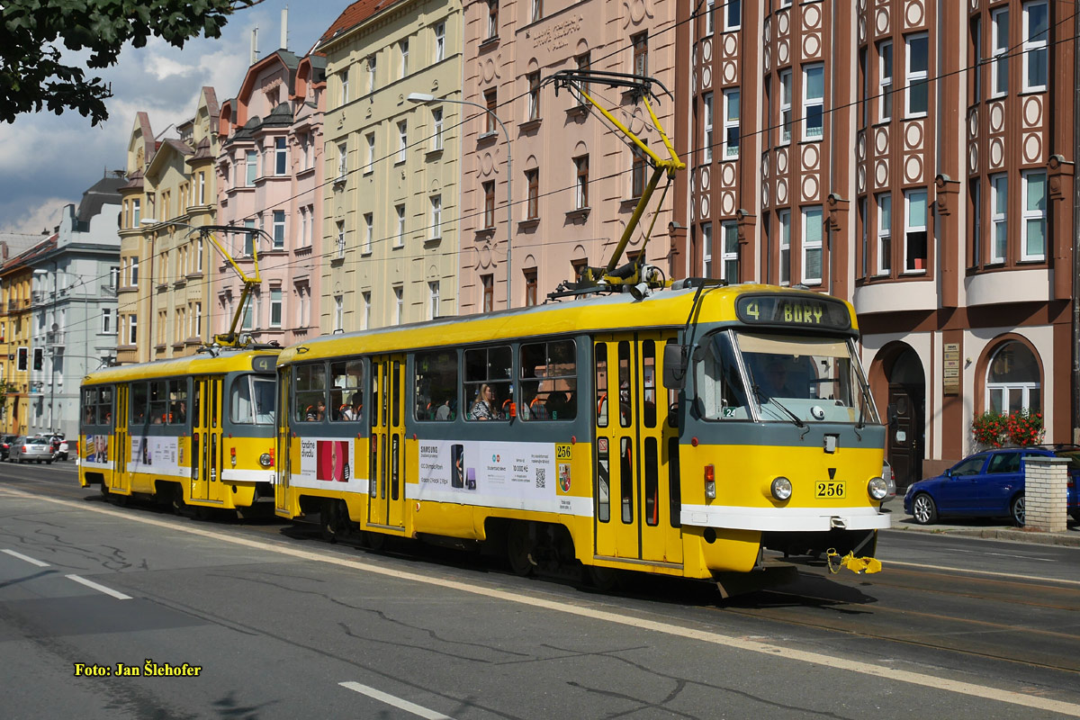 Пльзень, Tatra T3R.P № 256