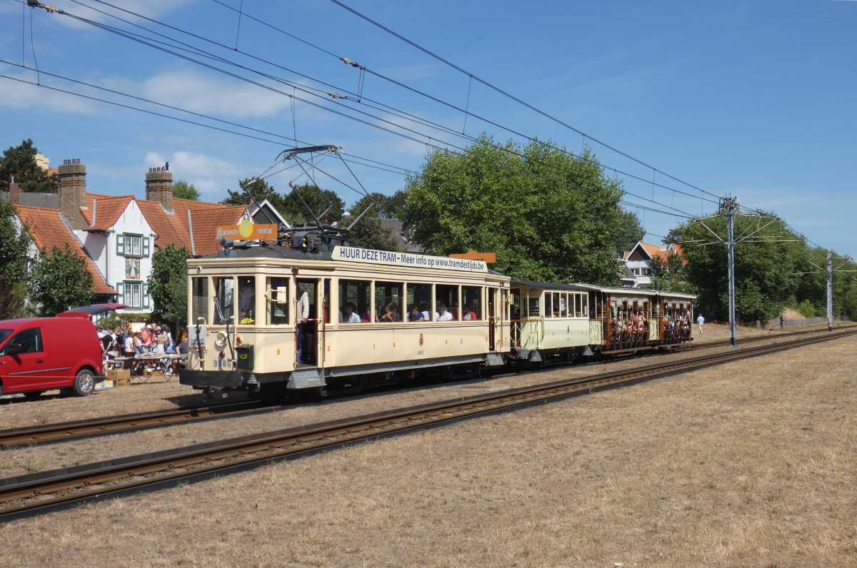 Береговой трамвай, SNCV Standard деревянный моторный № 9985